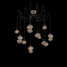 Hammerton SCB0089-12-BB-B-C01-L1 - Mesa Round 12pc Swag Multi-Pendant