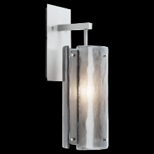 Hammerton IDB0044-14-GP-IW-E2 - Textured Glass Sconce - 14-Inch