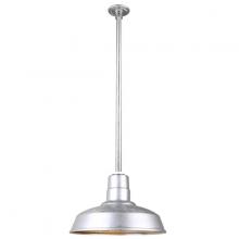 Hi-Lite MFG Co. H-QSN15114-SA-96/QSN36ST3-96/QSNHDSMC-96 - 14&#34; Ceiling Stem Light