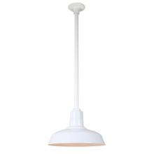 Hi-Lite MFG Co. H-QSN15114-SA-93/QSN24ST3-93/QSNHDSMC-93 - 14&#34; Ceiling Stem Light