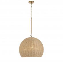 Crystorama JAC-10503-SG - Jace 3 Light Soft Gold Chandelier