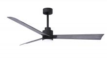 Matthews Fan Company AKLK-BK-BW-56 - Alessandra 3-blade transitional ceiling fan