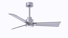 Matthews Fan Company AKLK-BN-BN-42 - Alessandra 3-blade transitional ceiling fan