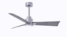 Matthews Fan Company AKLK-BN-BW-42 - Alessandra 3-blade transitional ceiling fan