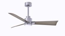 Matthews Fan Company AKLK-BN-GA-42 - Alessandra 3-blade transitional ceiling fan