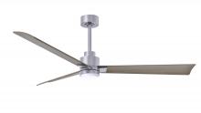 Matthews Fan Company AKLK-BN-GA-56 - Alessandra 3-blade transitional ceiling fan