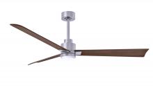 Matthews Fan Company AKLK-BN-WN-56 - Alessandra 3-blade transitional ceiling fan