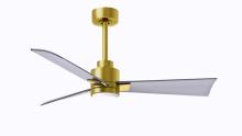 Matthews Fan Company AKLK-BRBR-BN-42 - Alessandra 3-blade transitional ceiling fan