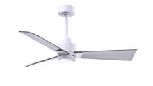 Matthews Fan Company AKLK-MWH-BN-42 - Alessandra 3-blade transitional ceiling fan