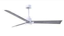 Matthews Fan Company AKLK-MWH-BW-56 - Alessandra 3-blade transitional ceiling fan