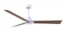 Matthews Fan Company AKLK-MWH-WN-56 - Alessandra 3-blade transitional ceiling fan