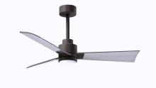 Matthews Fan Company AKLK-TB-BN-42 - Alessandra 3-blade transitional ceiling fan