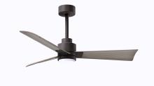 Matthews Fan Company AKLK-TB-GA-42 - Alessandra 3-blade transitional ceiling fan