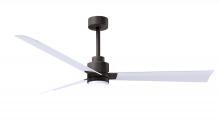 Matthews Fan Company AKLK-TB-MWH-56 - Alessandra 3-blade transitional ceiling fan