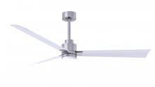 Matthews Fan Company AKLK-BN-MWH-56 - Alessandra 3-blade transitional ceiling fan