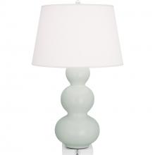 Robert Abbey MCL43 - Matte Celadon Triple Gourd Table Lamp