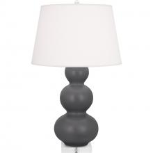 Robert Abbey MCR43 - Matte Ash Triple Gourd Table Lamp