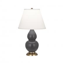 Robert Abbey MCR50 - Matte Ash Small Double Gourd Accent Lamp