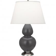 Robert Abbey MCR59 - Matte Ash Double Gourd Table Lamp