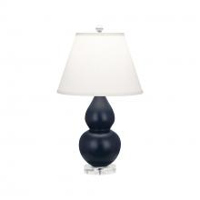 Robert Abbey MMB53 - Matte Midnight Blue Small Double Gourd Accent Lamp