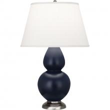 Robert Abbey MMB59 - Matte Midnight Blue Double Gourd Table Lamp