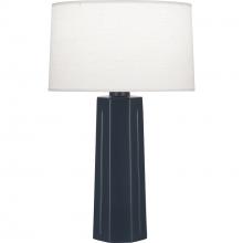 Robert Abbey MMB60 - Matte Midnight Blue Mason Table Lamp