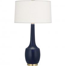 Robert Abbey MMB70 - Matte Midnight Blue Delilah Table Lamp