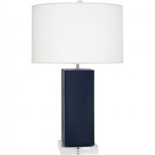 Robert Abbey MMB95 - Matte Midnight Blue Harvey Table Lamp