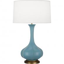 Robert Abbey MOB94 - Matte Steel Blue Pike Table Lamp