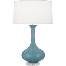 Robert Abbey MOB96 - Matte Steel Blue Pike Table Lamp