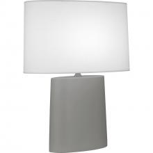 Robert Abbey MST03 - Matte Smoky Taupe Victor Table Lamp