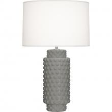 Robert Abbey MST08 - Matte Smoky Taupe Dolly Table Lamp