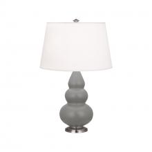 Robert Abbey MST32 - Matte Smoky Taupe Small Triple Gourd Accent Lamp