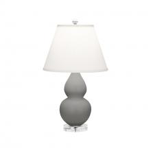 Robert Abbey MST53 - Matte Smoky Taupe Small Double Gourd Accent Lamp