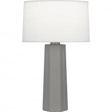 Robert Abbey MST60 - Matte Smoky Taupe Mason Table Lamp