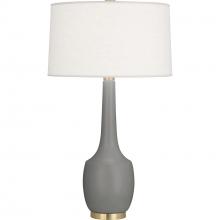 Robert Abbey MST70 - Matte Smoky Taupe Delilah Table Lamp