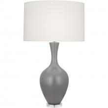 Robert Abbey MST80 - Matte Smoky Taupe Audrey Table Lamp