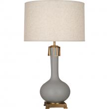 Robert Abbey MST92 - Matte Smoky Taupe Athena Table Lamp