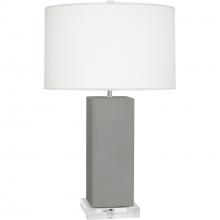 Robert Abbey MST95 - Matte Smoky Taupe Harvey Table Lamp