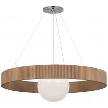 Visual Comfort & Co. Signature Collection WS 5002PN/NO-WG - Arena 53" Ring and Globe Chandelier