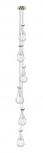 Innovations Lighting 106-451-1P-SN-G451-5SDY - Owego - 6 Light - 7 inch - Brushed Satin Nickel - Multi Pendant