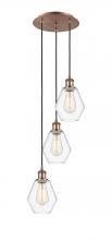 Innovations Lighting 113B-3P-AC-G652-6 - Cindyrella - 3 Light - 13 inch - Antique Copper - Cord Hung - Multi Pendant