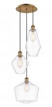 Innovations Lighting 113B-3P-BB-G652-MU - Cindyrella 3 Light 14 inch Multi-Pendant