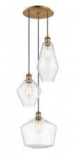 Innovations Lighting 113B-3P-BB-G654-MU - Cindyrella 3 Light 14 inch Multi-Pendant