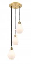 Innovations Lighting 113B-3P-SG-G651-6 - Cindyrella - 3 Light - 13 inch - Satin Gold - Cord Hung - Multi Pendant