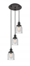 Innovations Lighting 113F-3P-OB-G54 - Cone - 3 Light - 12 inch - Oil Rubbed Bronze - Cord hung - Multi Pendant