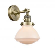  203SW-AB-G321 - Olean - 1 Light - 7 inch - Antique Brass - Sconce