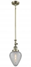 Innovations Lighting 206-AB-G165 - Geneseo - 1 Light - 7 inch - Antique Brass - Stem Hung - Mini Pendant