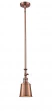  206-AC-M9-AC - Addison - 1 Light - 5 inch - Antique Copper - Stem Hung - Mini Pendant