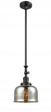 Innovations Lighting 206-BK-G78 - Bell - 1 Light - 8 inch - Matte Black - Stem Hung - Mini Pendant